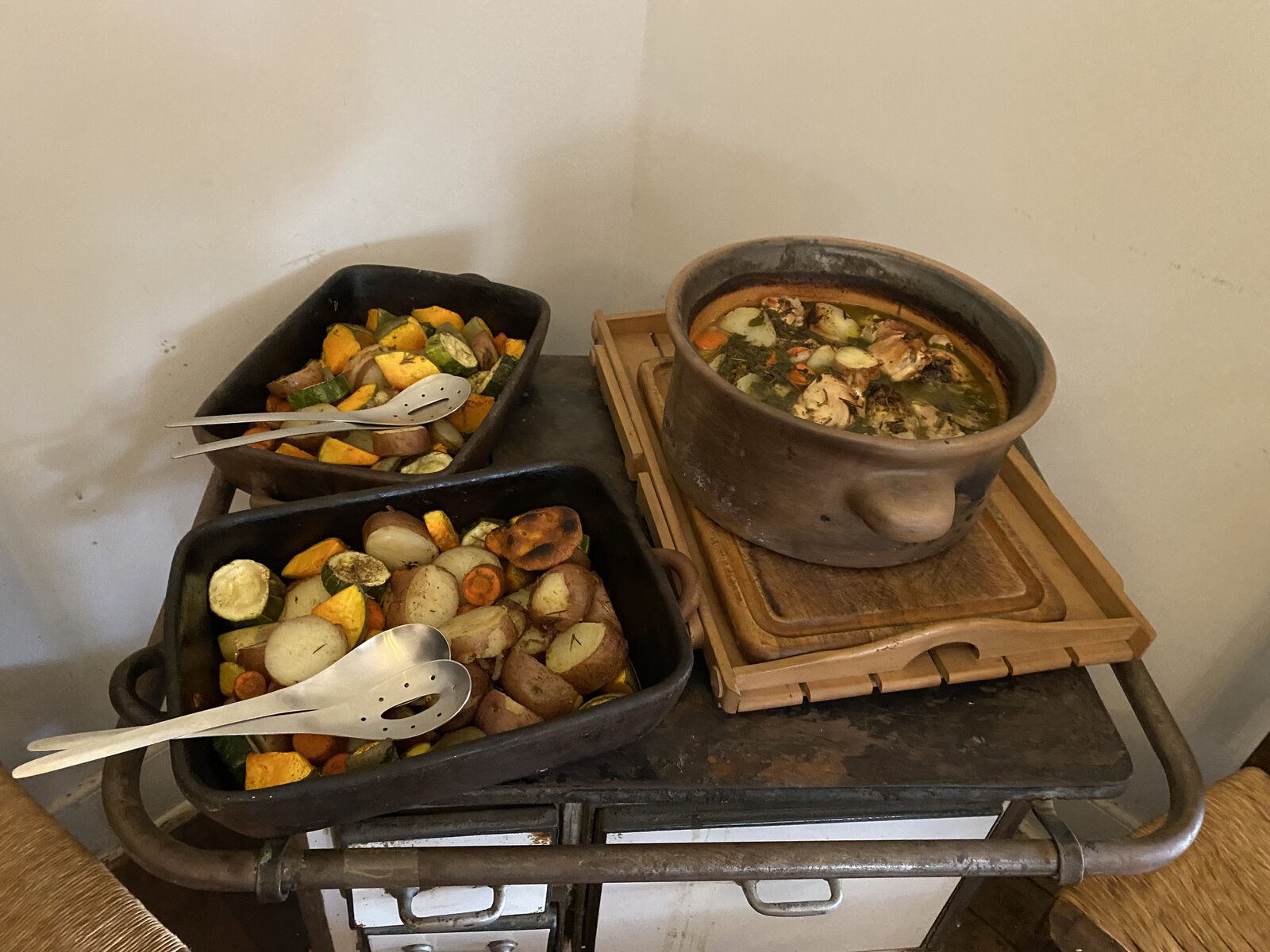 Cocina casera a la olla