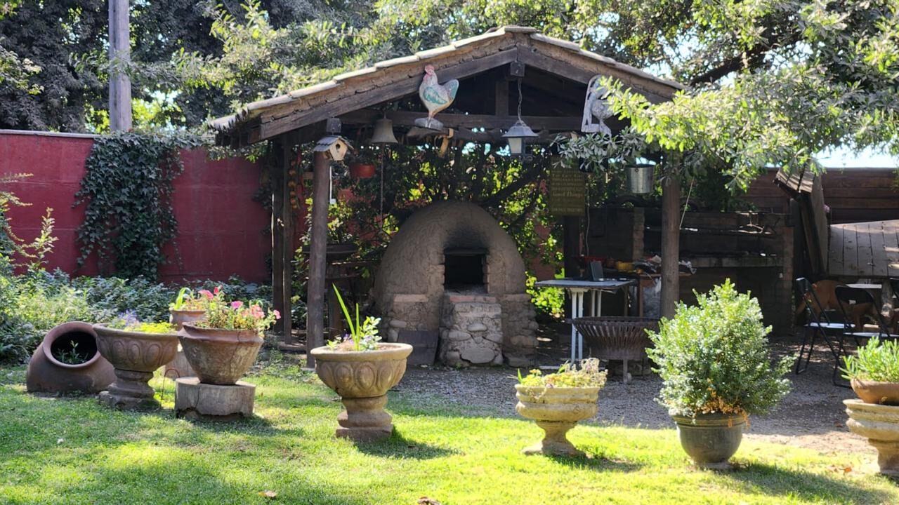 Quincho con horno de barro