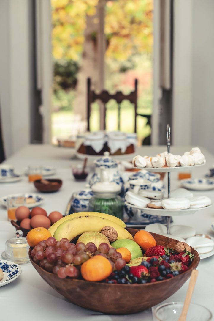 Coffee y frutas