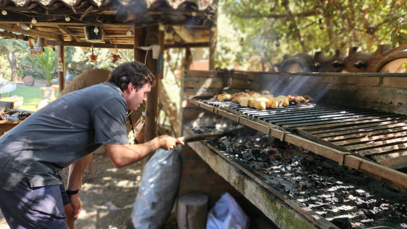 Asado al palo